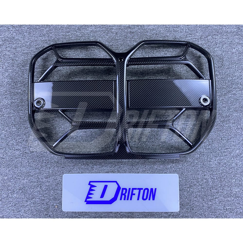 CSL Style Dry Carbon Fiber Front Grille For BMW 4 Series G26 2021-2024