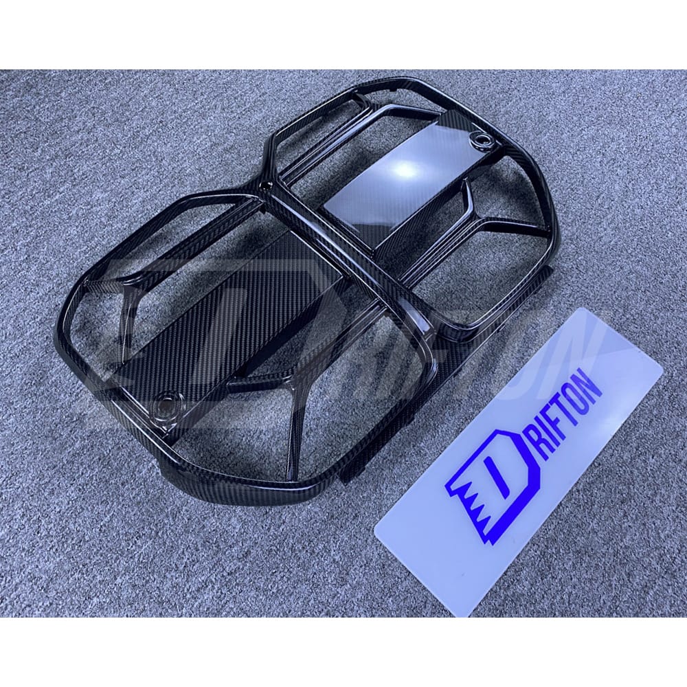 CSL Style Dry Carbon Fiber Front Grille For BMW 4 Series G26 2021-2024