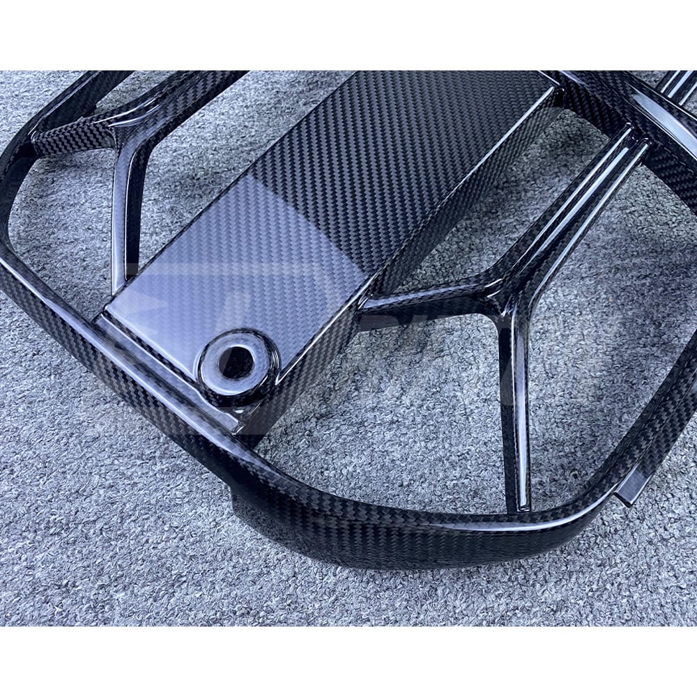CSL Style Dry Carbon Fiber Front Grille For BMW 4 Series G26 2021-2024