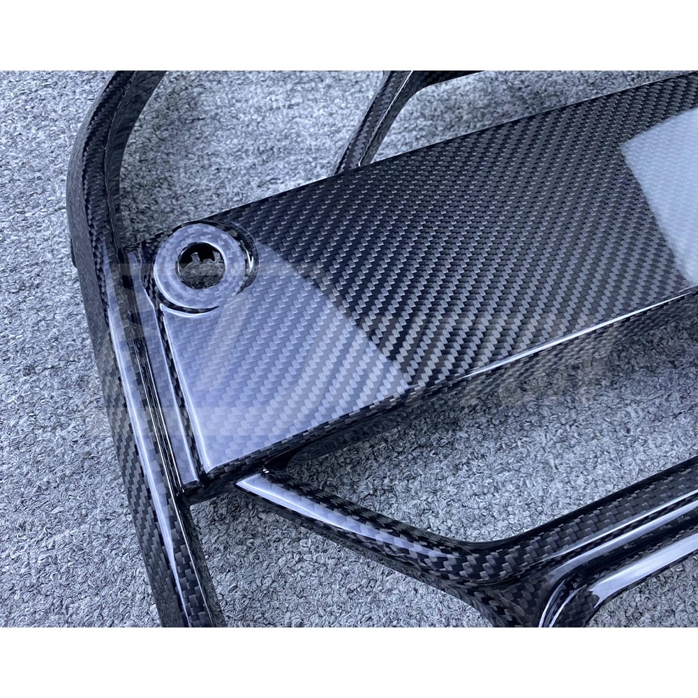 CSL Style Dry Carbon Fiber Front Grille For BMW 4 Series G26 2021-2024