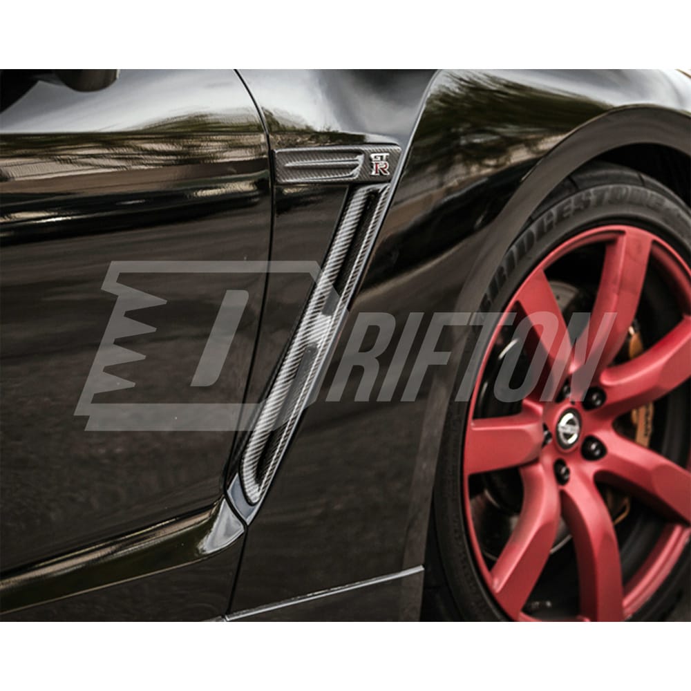 Carbon Fiber Fender Vent For Nissan R35 GTR 2008-2019