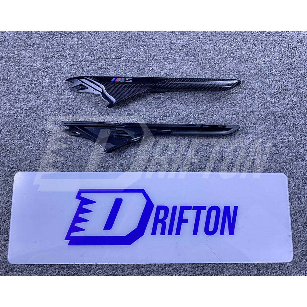 Carbon Fiber Replacement Fender Vent Trim For BMW 5 Series F90 M5 2017-2019