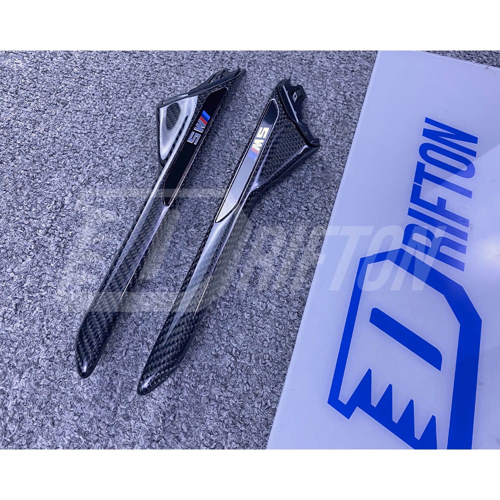Carbon Fiber Replacement Fender Vent Trim For BMW 5 Series F90 M5 2017-2019