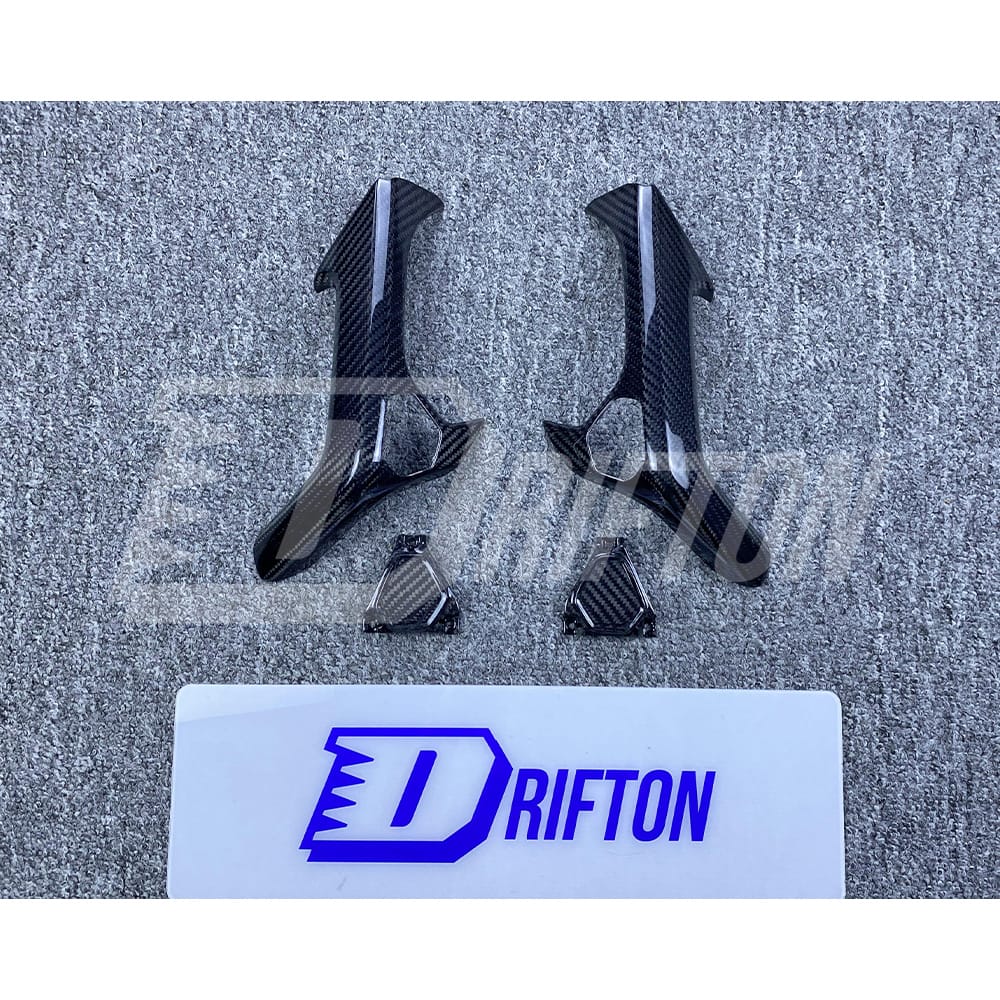 Dry Carbon Fiber Door Handel Caps For Lamborghini Huracan LP610-4 Lp580 2014-2018