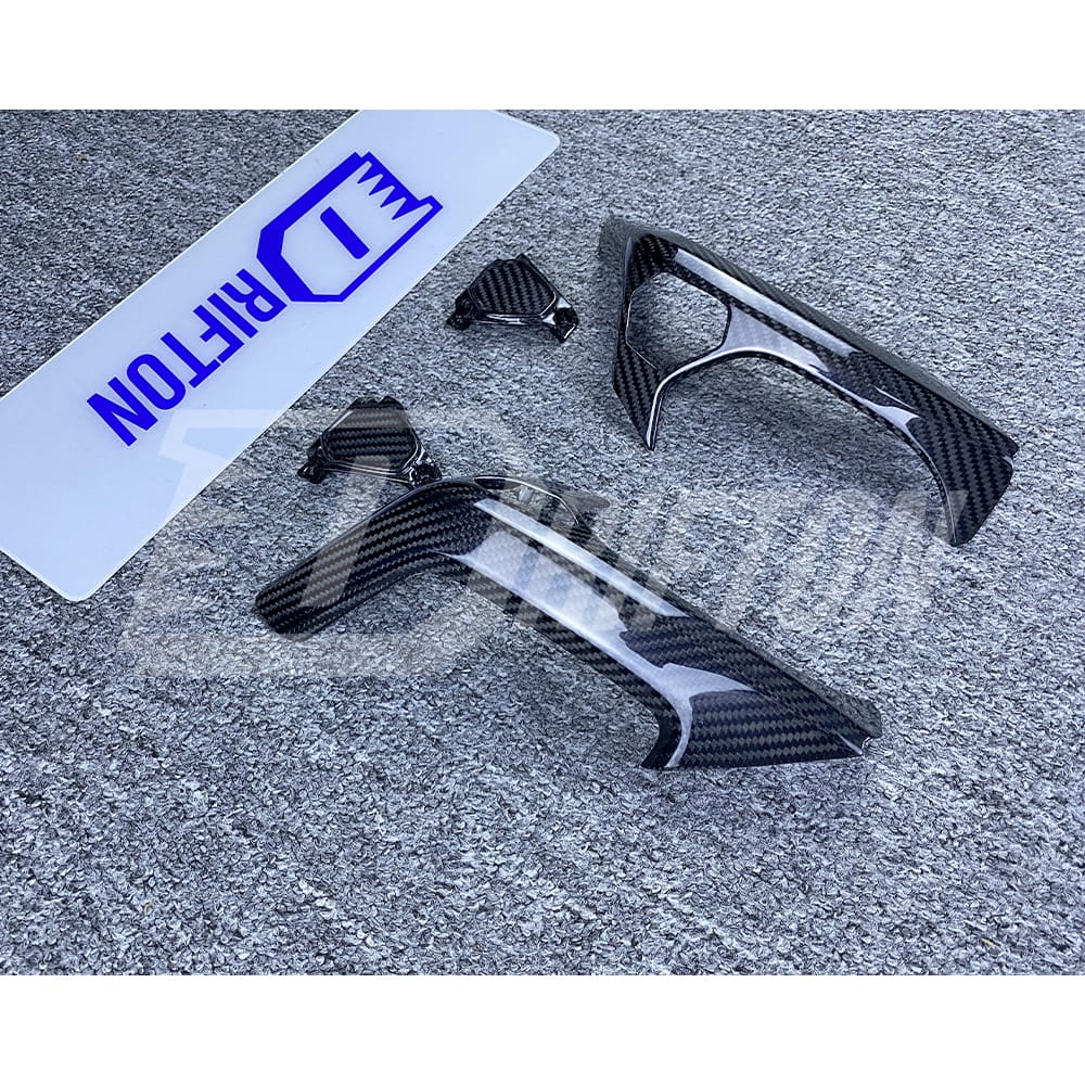 Dry Carbon Fiber Door Handel Caps For Lamborghini Huracan LP610-4 Lp580 2014-2018