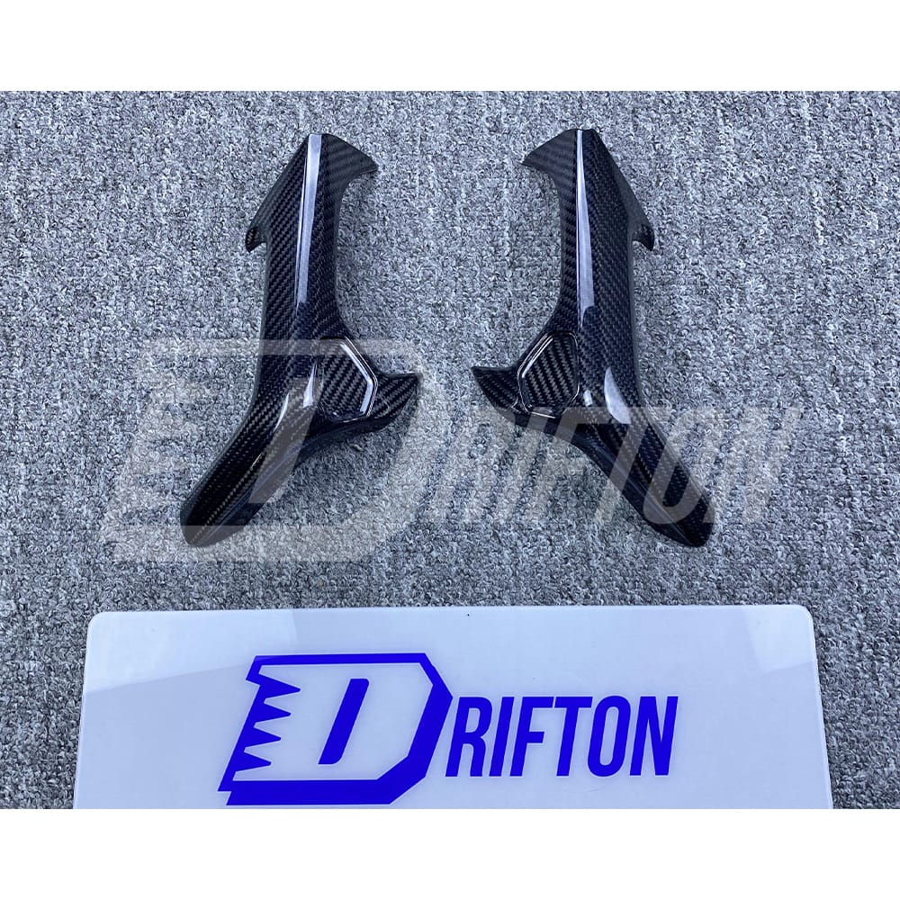 Dry Carbon Fiber Door Handel Caps For Lamborghini Huracan LP610-4 Lp580 2014-2018