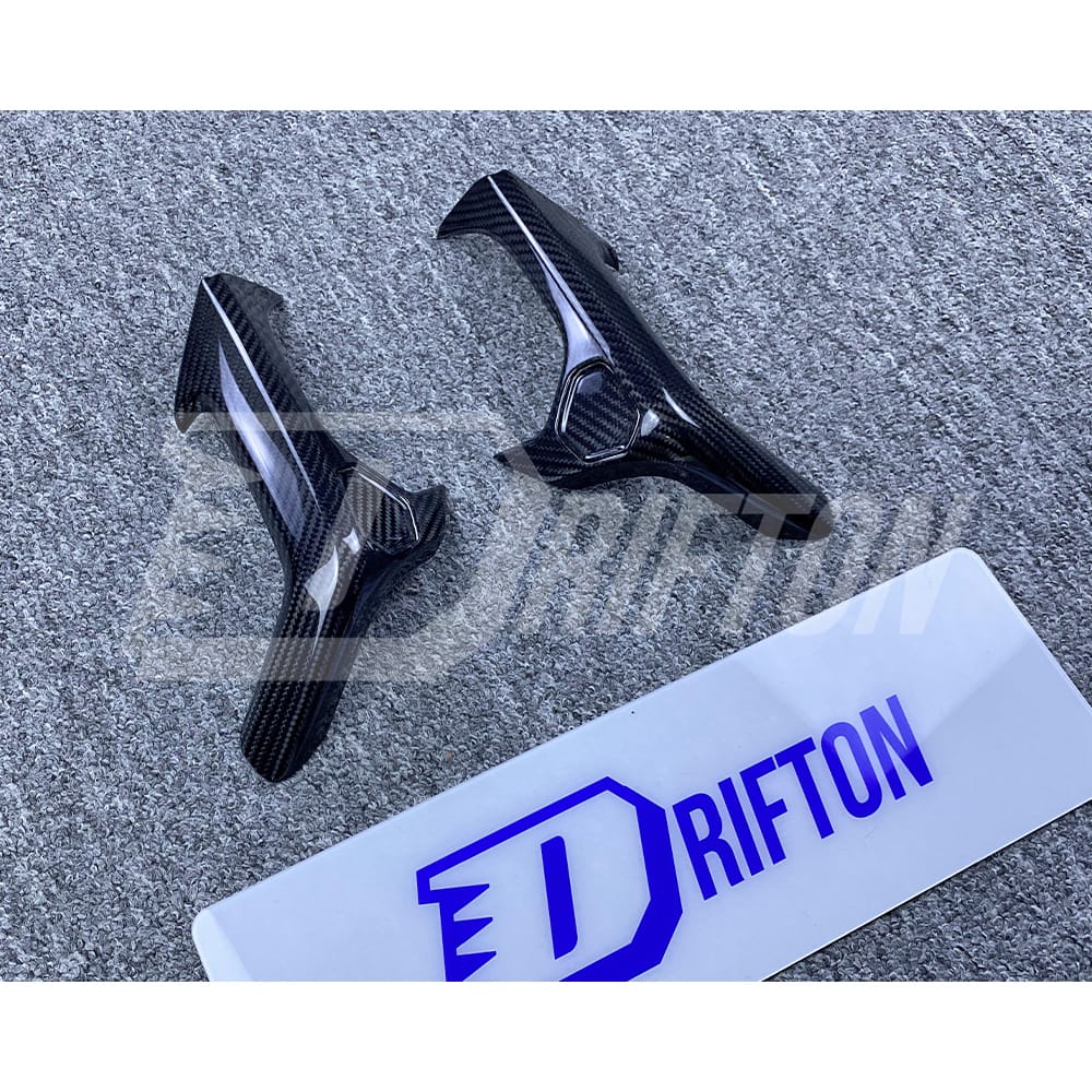 Dry Carbon Fiber Door Handel Caps For Lamborghini Huracan LP610-4 Lp580 2014-2018
