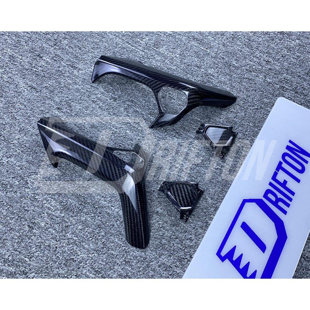 Dry Carbon Fiber Door Handel Caps For Lamborghini Huracan LP610-4 Lp580 2014-2018