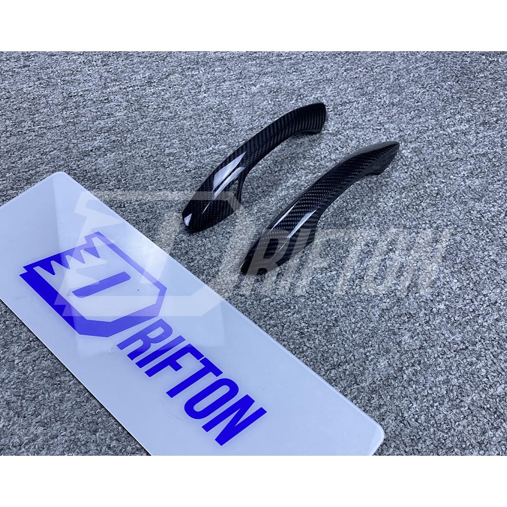 Dry Carbon Fiber Door Handle Cover For Porsche 718 Cayman Boxster 2016-2018