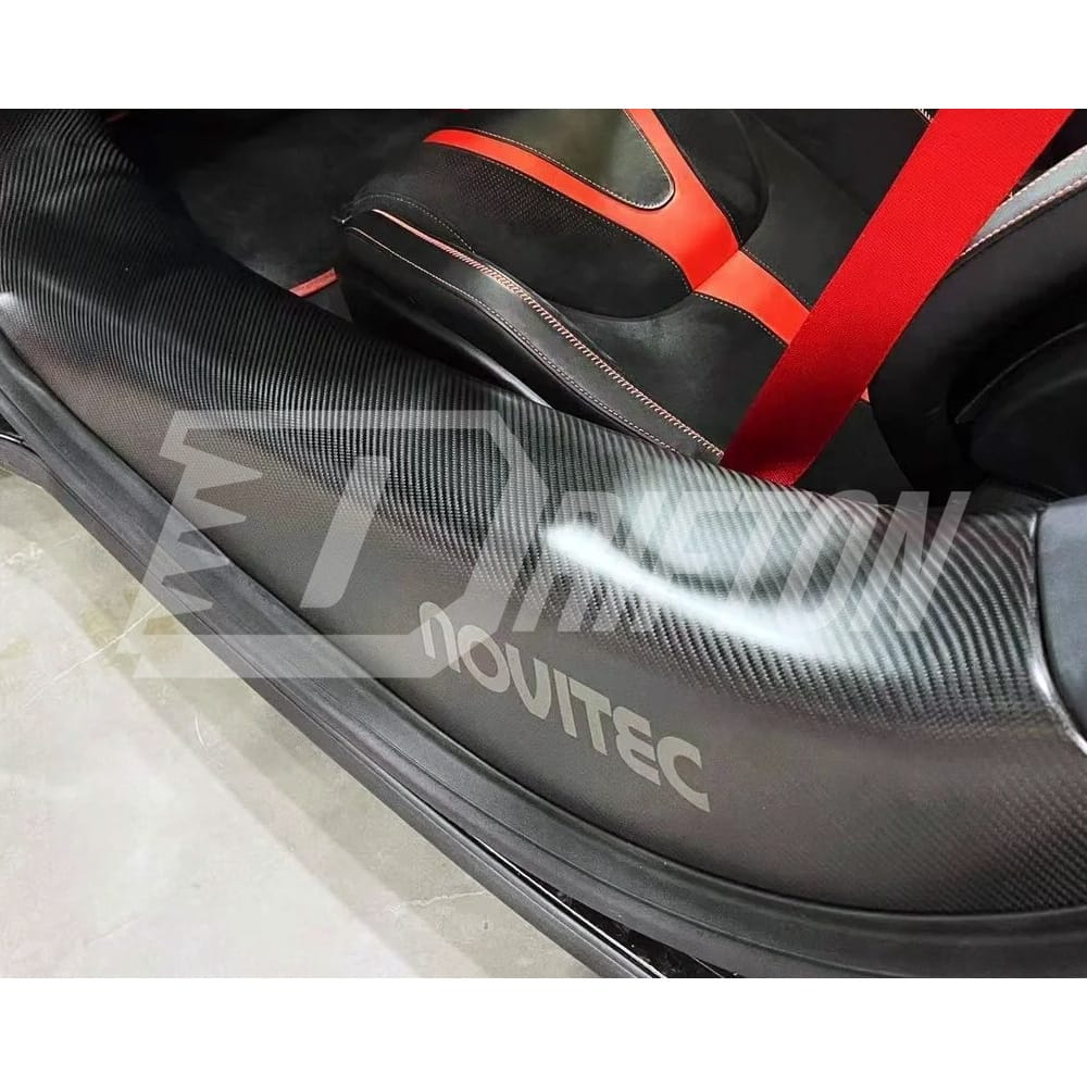 Dry Carbon Fiber Threshold Door Sills For Mclaren 720S (16)