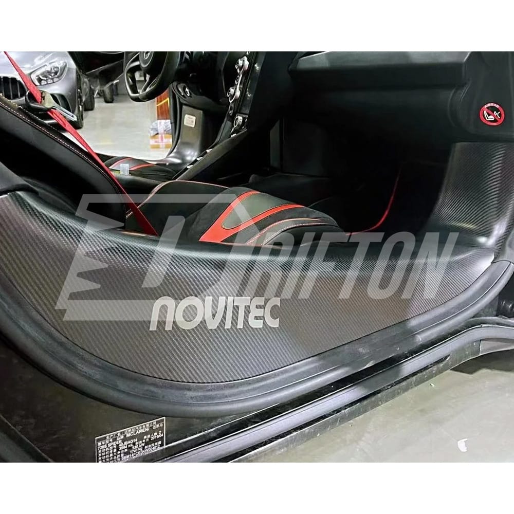 Dry Carbon Fiber Threshold Door Sills For Mclaren 720S (16)