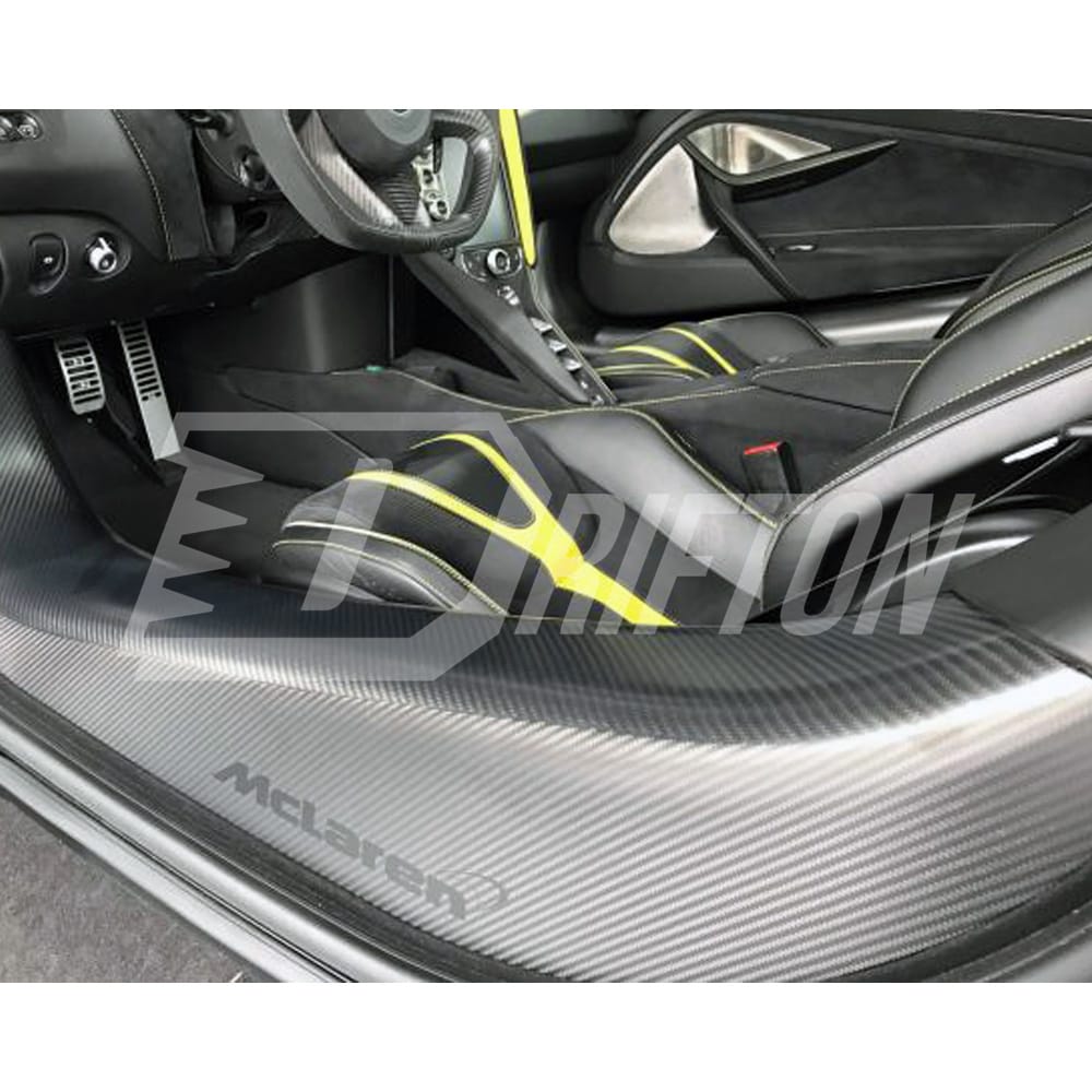 Dry Carbon Fiber Threshold Door Sills For Mclaren 720S (16)