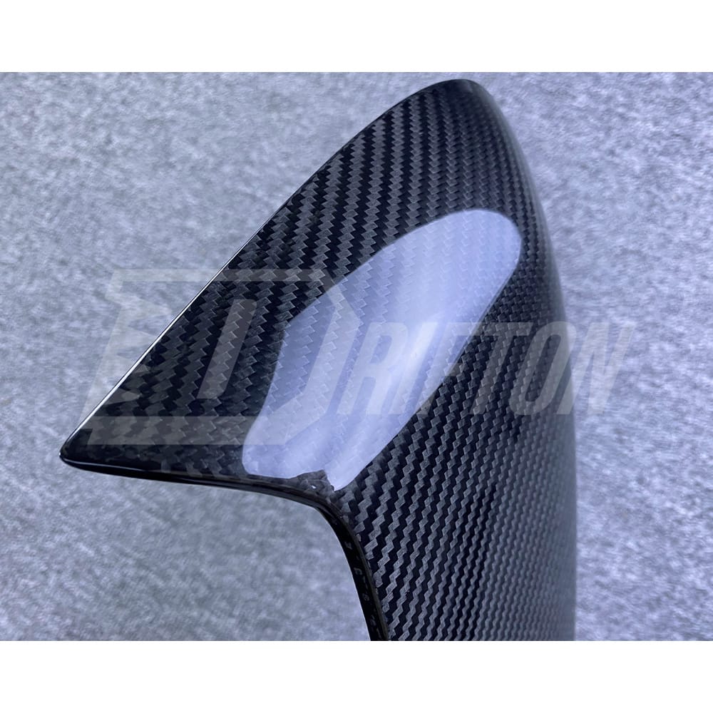 GT4 Style Dry Carbon Fiber Side Vent For Porsche 718 Cayman Boxster 2016-2019