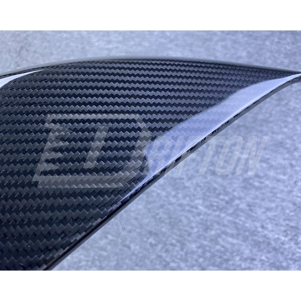 GT4 Style Dry Carbon Fiber Side Vent For Porsche 718 Cayman Boxster 2016-2019