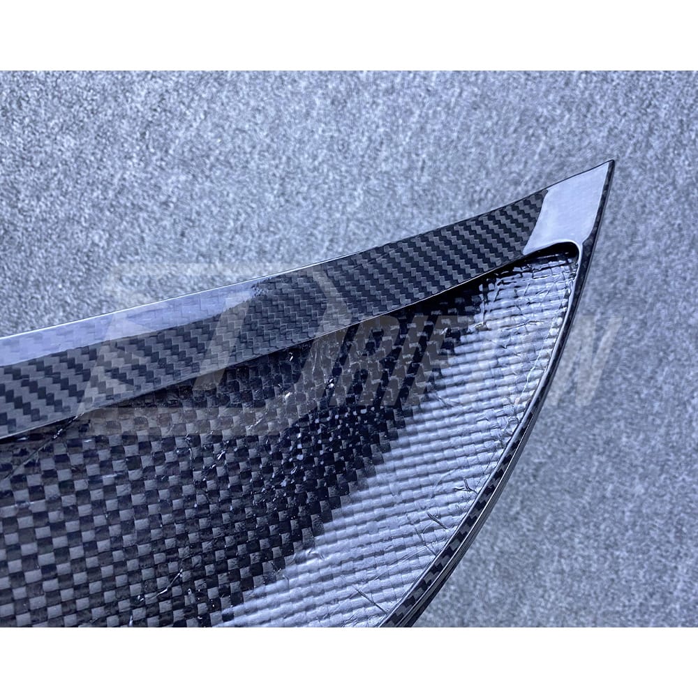 GT4 Style Dry Carbon Fiber Side Vent For Porsche 718 Cayman Boxster 2016-2019