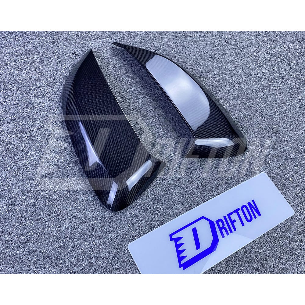 GT4 Style Dry Carbon Fiber Side Vent For Porsche 718 Cayman Boxster 2016-2019