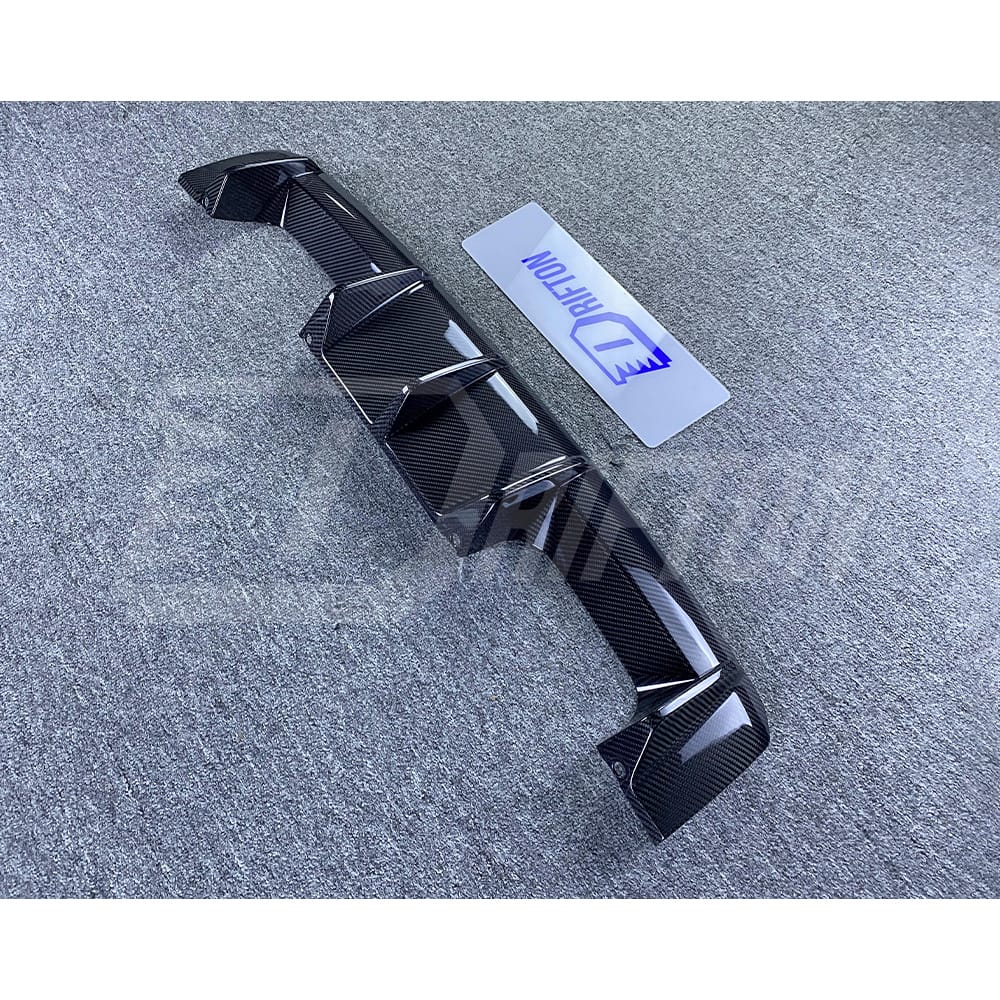 OEM Style Dry Carbon Fiber Rear Diffuser For BMW G82 M4 G80 M3 2020-2024