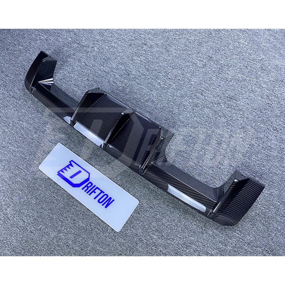 OEM Style Dry Carbon Fiber Rear Diffuser For BMW G82 M4 G80 M3 2020-2024