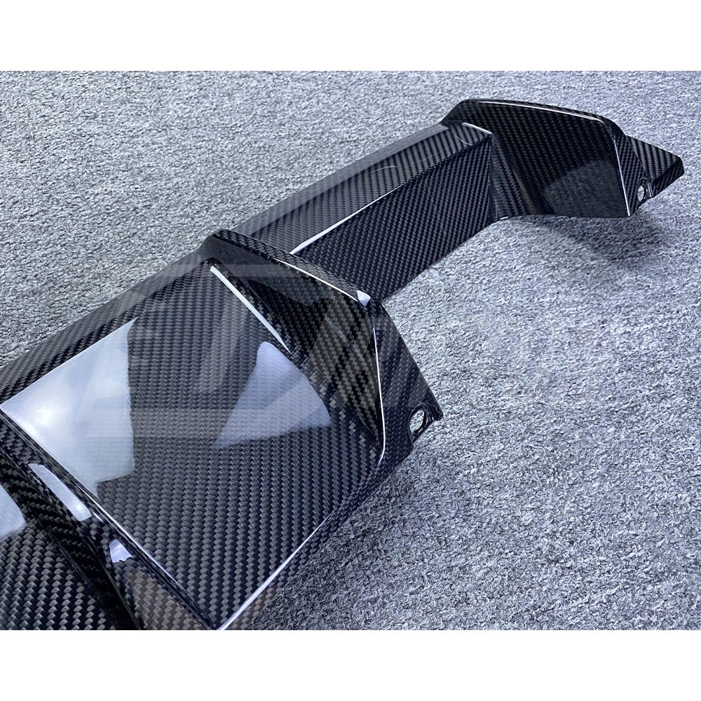 OEM Style Dry Carbon Fiber Rear Diffuser For BMW G82 M4 G80 M3 2020-2024