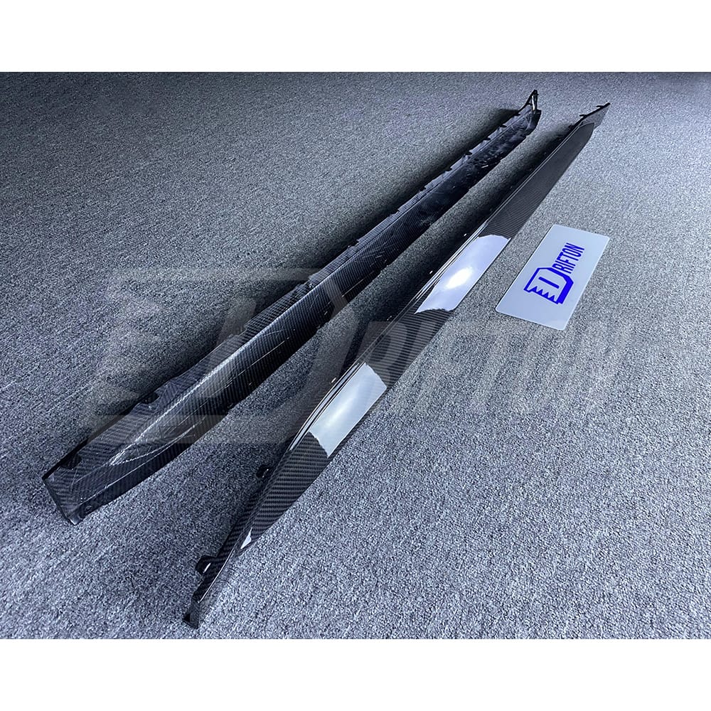 OEM Style Dry Carbon Fiber Side Skirt For BMW G82 M4 G83 2020-2024