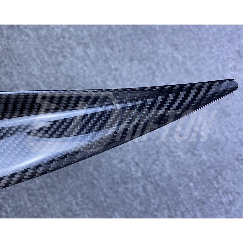 PT Style Dry Carbon Fiber Front Fender Vent For Ferrari F8 2020-2022