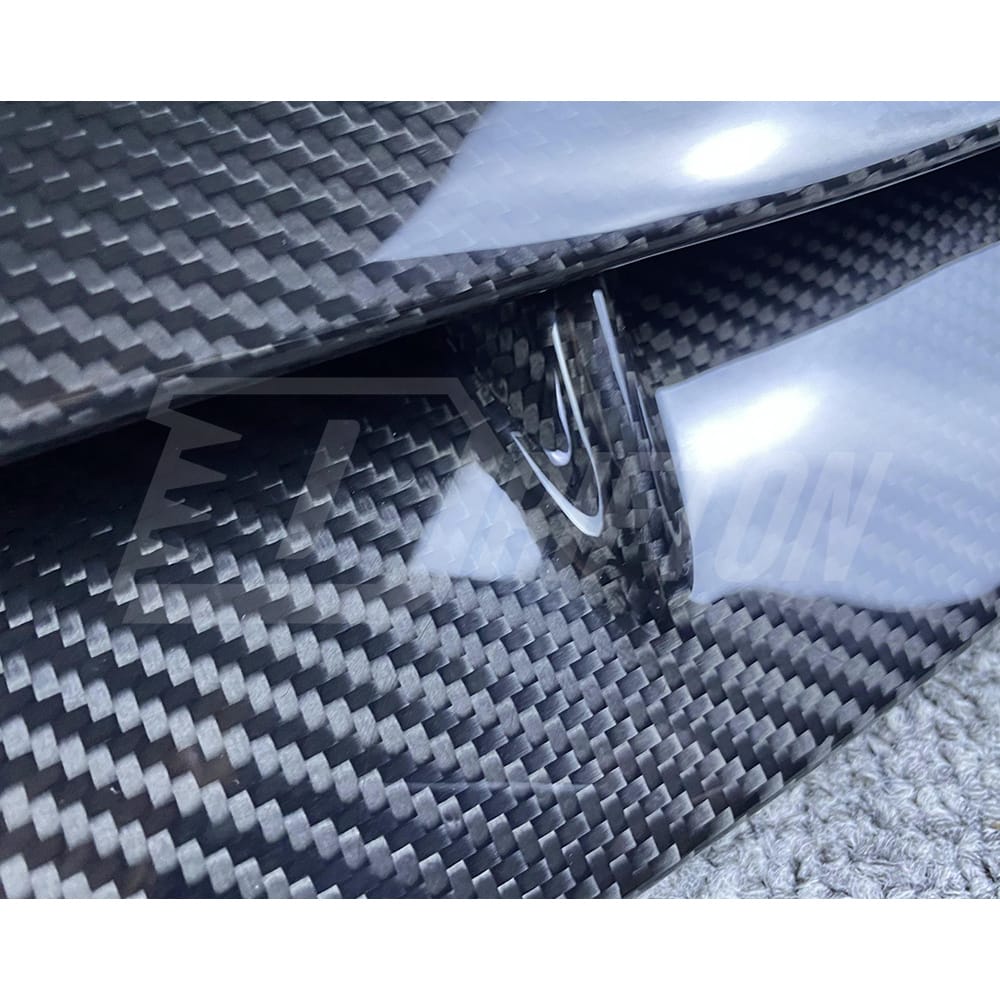 Paktechz Style Dry Carbon Fiber Front Lip For Mercedes Benz AMG GT53 2019-2022