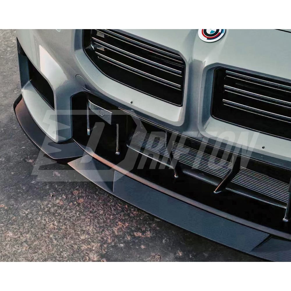 R44 Style Dry Carbon Fiber Front Lip For BMW G87 M2 2023-Present