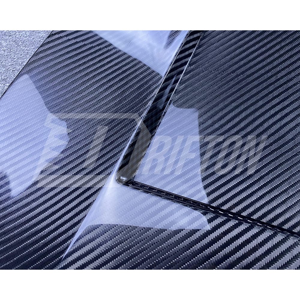 TopCar Style Dry Carbon Fiber Hood For Porsche 911 992 Carrera S 2019-2023