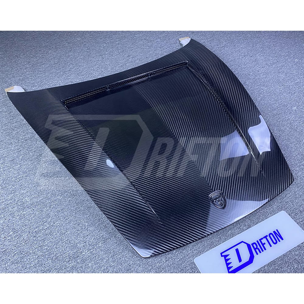 TopCar Style Dry Carbon Fiber Hood For Porsche 911 992 Carrera S 2019-2023
