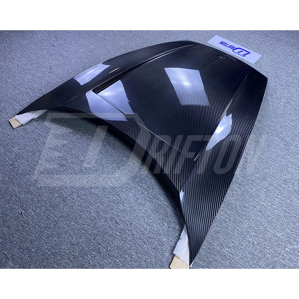 TopCar Style Dry Carbon Fiber Hood For Porsche 911 992 Carrera S 2019-2023