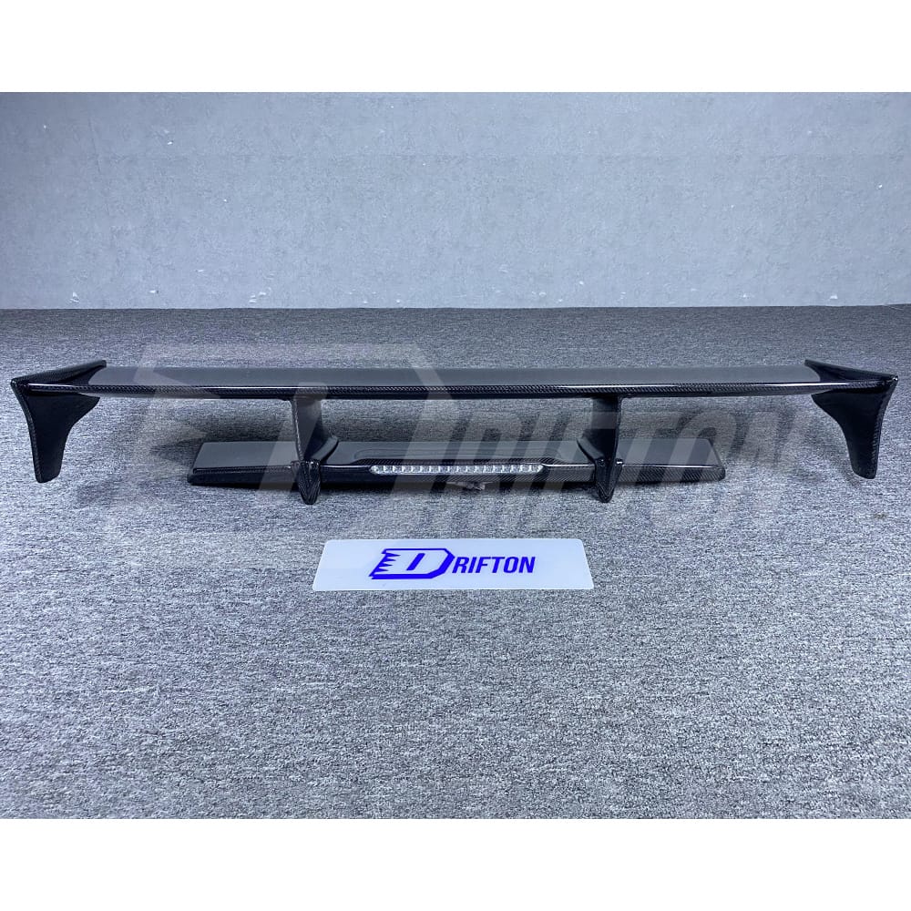 TopSecret Style Carbon Fiebr Rear Spoiler GT Wing For NISSAN R35 GTR 2008-2019