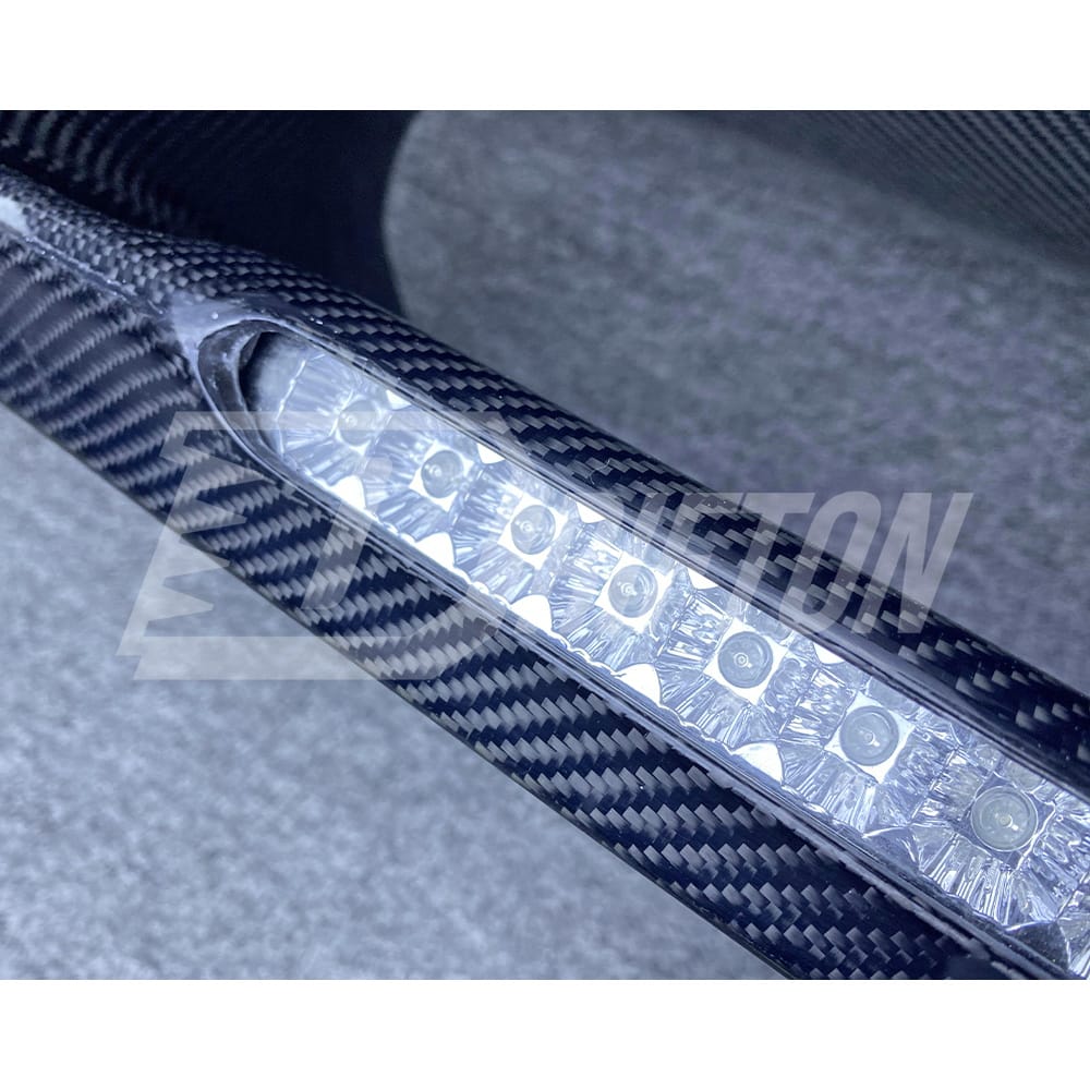 TopSecret Style Carbon Fiebr Rear Spoiler GT Wing For NISSAN R35 GTR 2008-2019