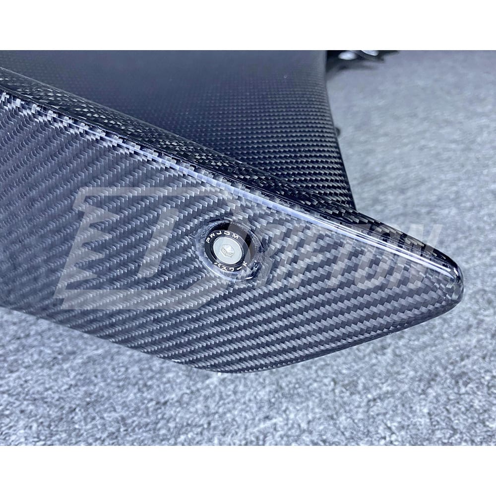 TopSecret Style Carbon Fiebr Rear Spoiler GT Wing For NISSAN R35 GTR 2008-2019
