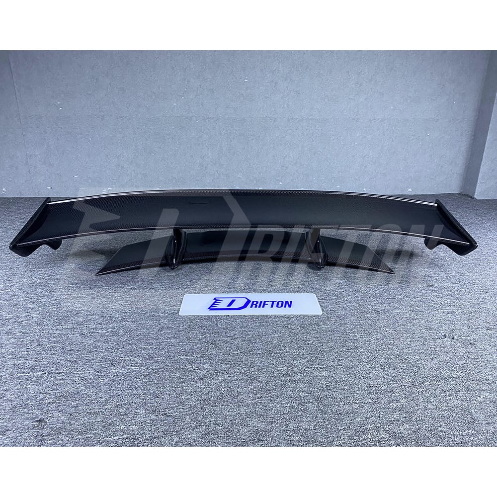 TopSecret Style Carbon Fiebr Rear Spoiler GT Wing For NISSAN R35 GTR 2008-2019
