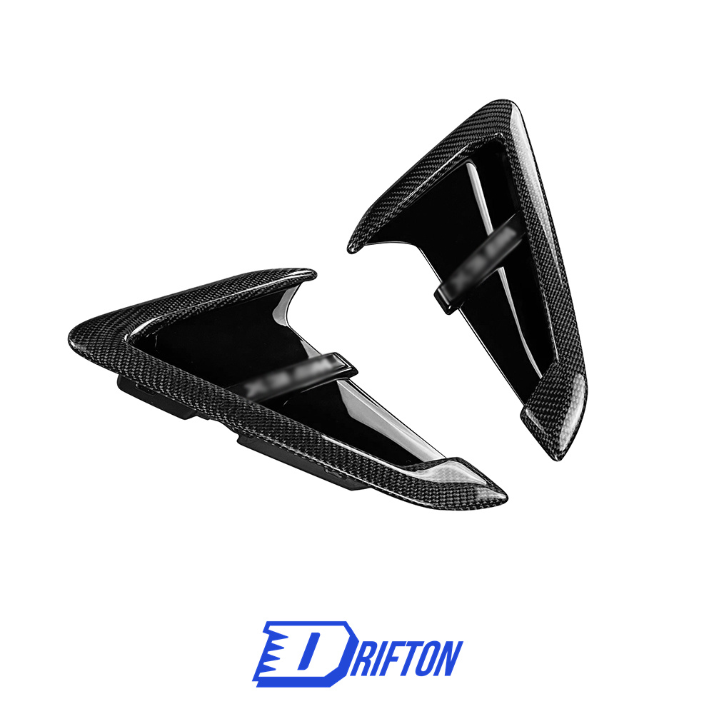 Carbon Fiber Fender Vent Trims For BMW F97 X3M F98 X4M 2019-2021