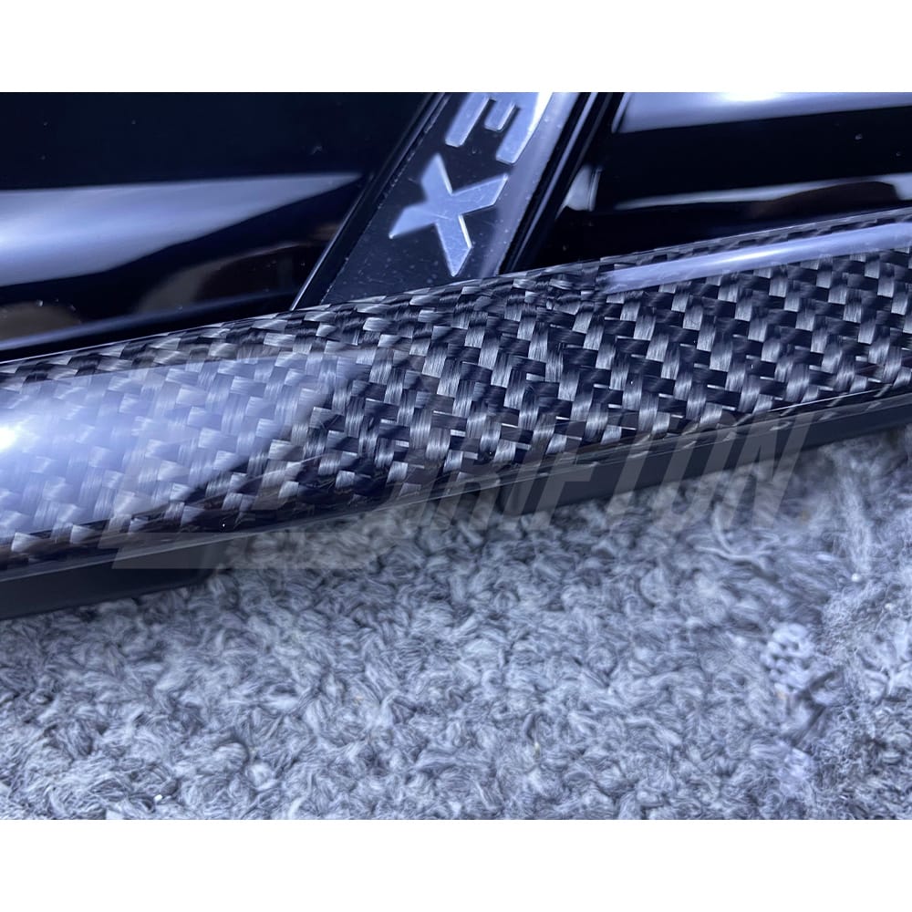 Carbon Fiber Fender Vent Trims For BMW F97 X3M F98 X4M 2019-2021