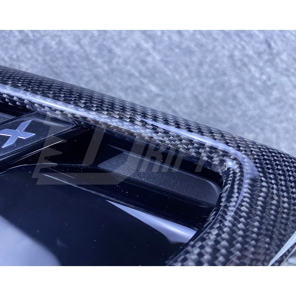 Carbon Fiber Fender Vent Trims For BMW F97 X3M F98 X4M 2019-2021