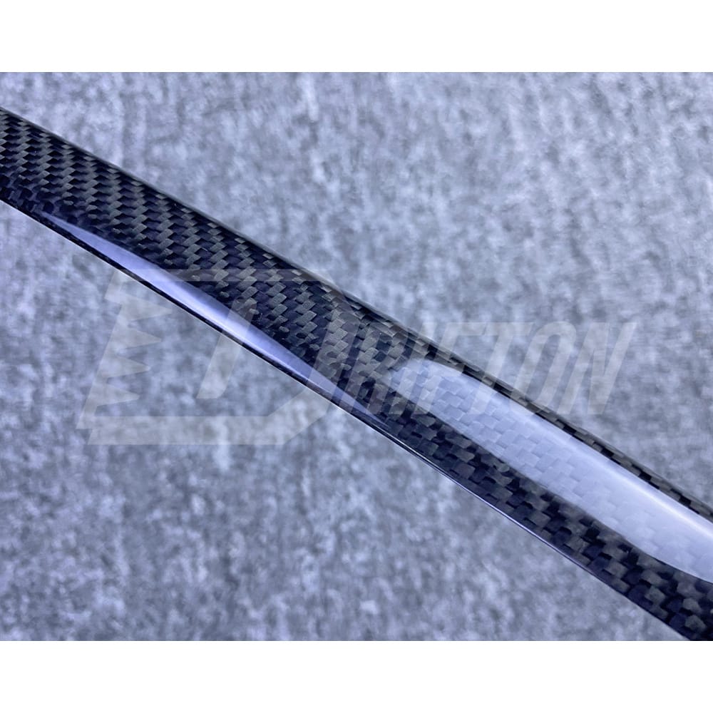 Dry Carbon Fiber Trunk Lid Upper Trim For INFINITI Q50 2013-2017