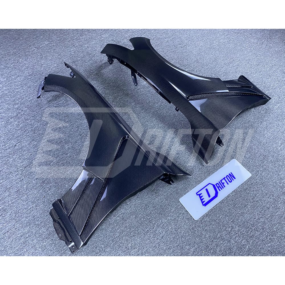 Vents Style Carbon Fiber Fender For INFINITI Q50 2013-2024