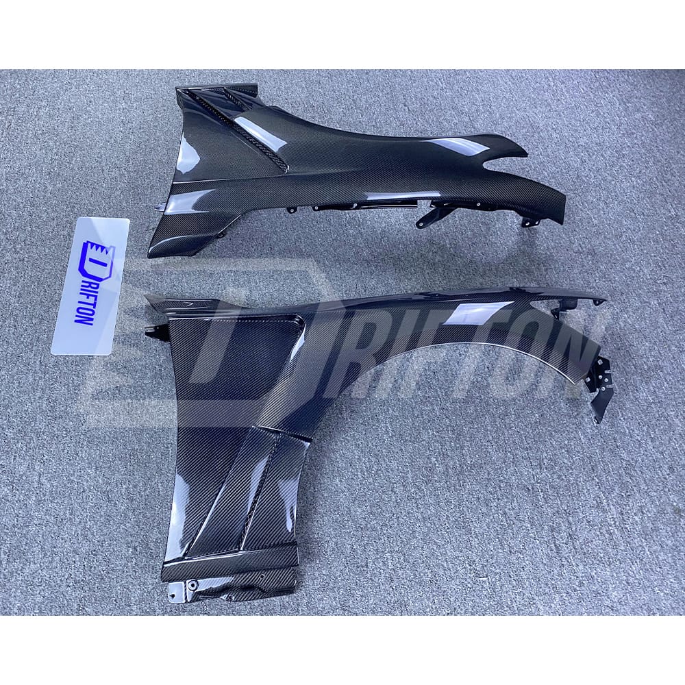 Vents Style Carbon Fiber Fender For INFINITI Q50 2013-2024
