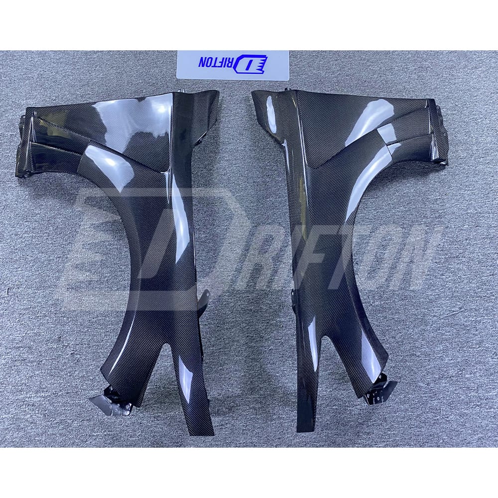 Vents Style Carbon Fiber Fender For INFINITI Q50 2013-2024