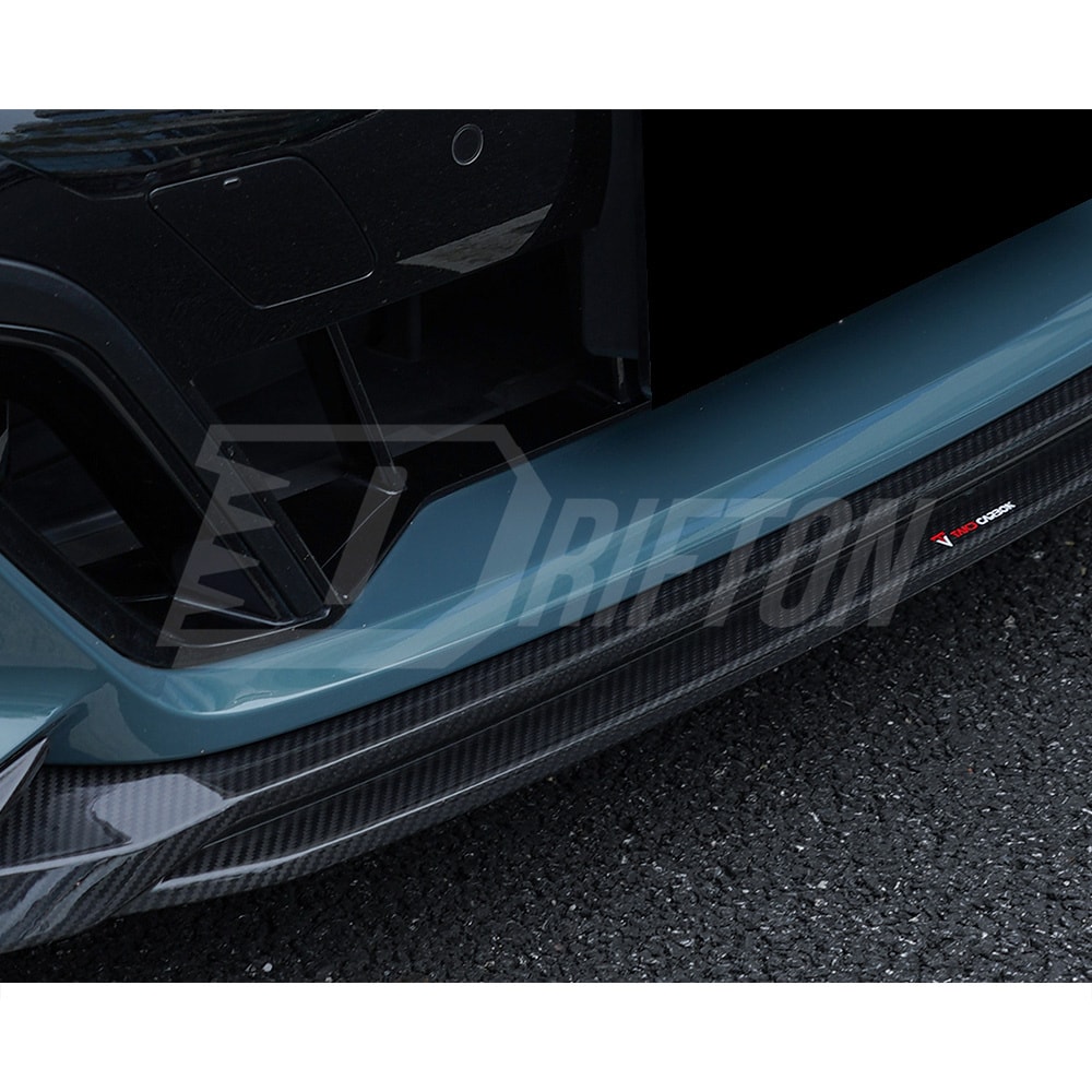 TAKD Style Dry Carbon Fiber Side Skirt For BMW 5 Series G60 2024-On