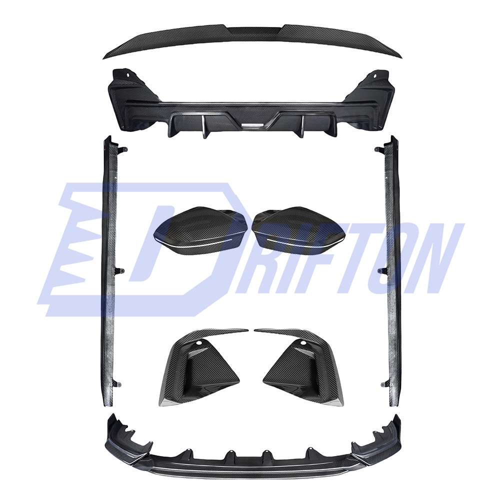 TAKD Style Dry Carbon Fiber Side Skirt For BMW 5 Series G60 2024-On