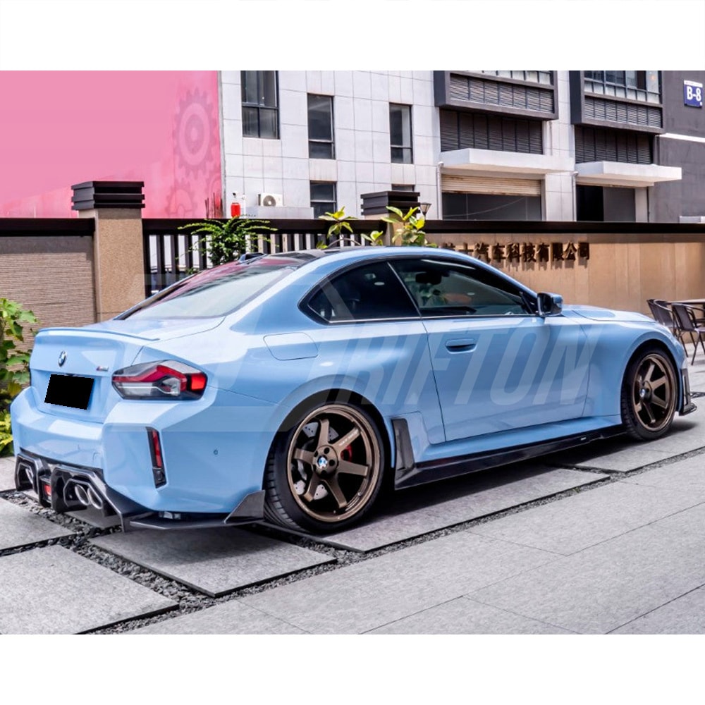 CMST Style Dry Carbon Fiber Side Skirt For BMW G87 M2 2023