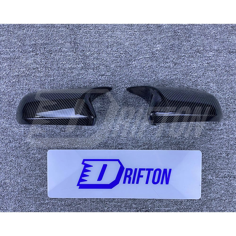 AN Style Carbon Fiber Mirror Cover For Ford Mustang 2015-2017