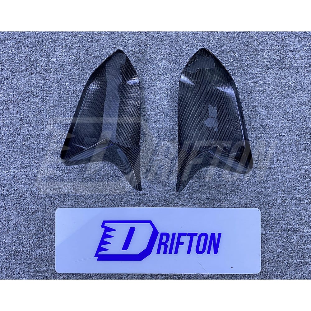AN Style Carbon Fiber Mirror Cover For Ford Mustang 2015-2017