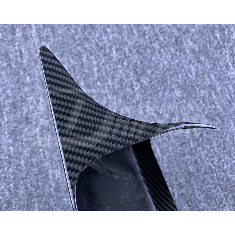 AN Style Carbon Fiber Mirror Cover For Ford Mustang 2015-2017