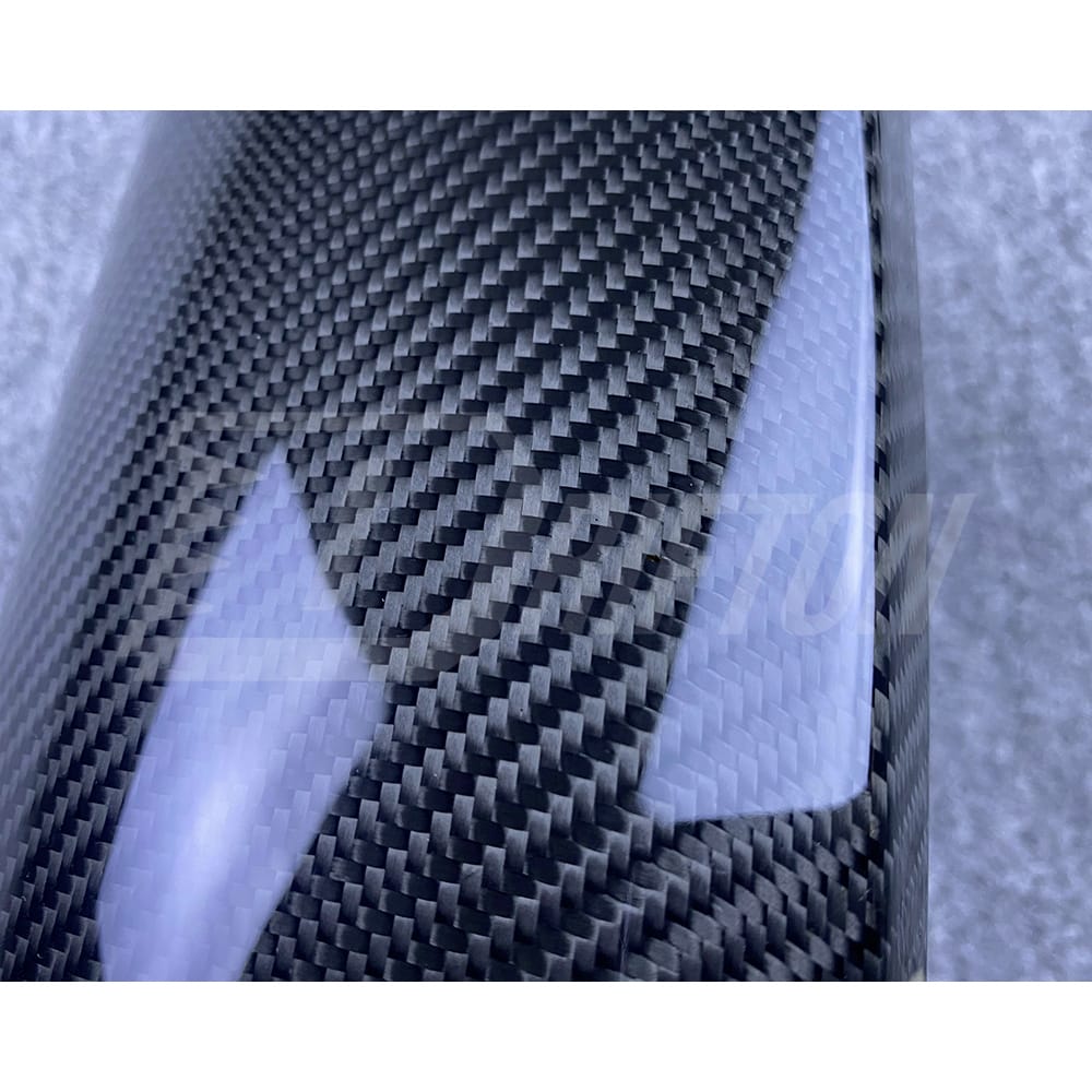 AN Style Carbon Fiber Mirror Cover For Ford Mustang 2015-2017
