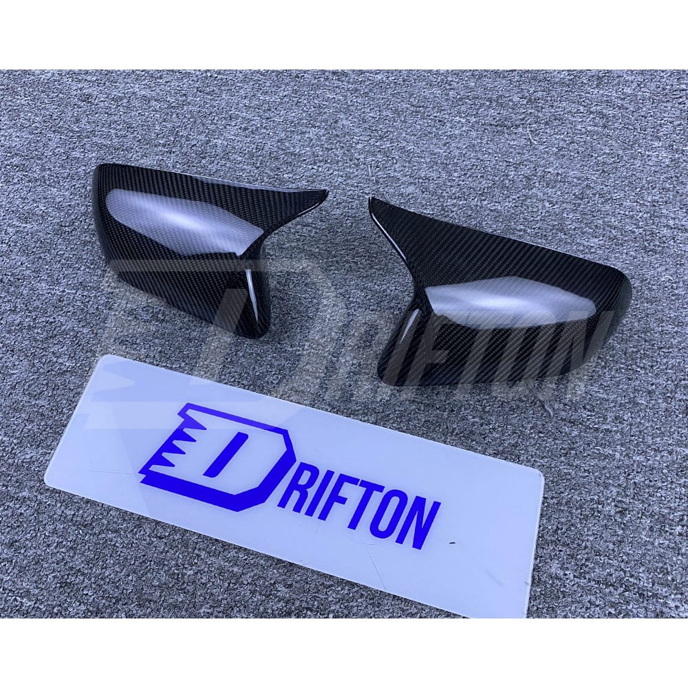 AN Style Carbon Fiber Mirror Cover For Ford Mustang 2015-2017