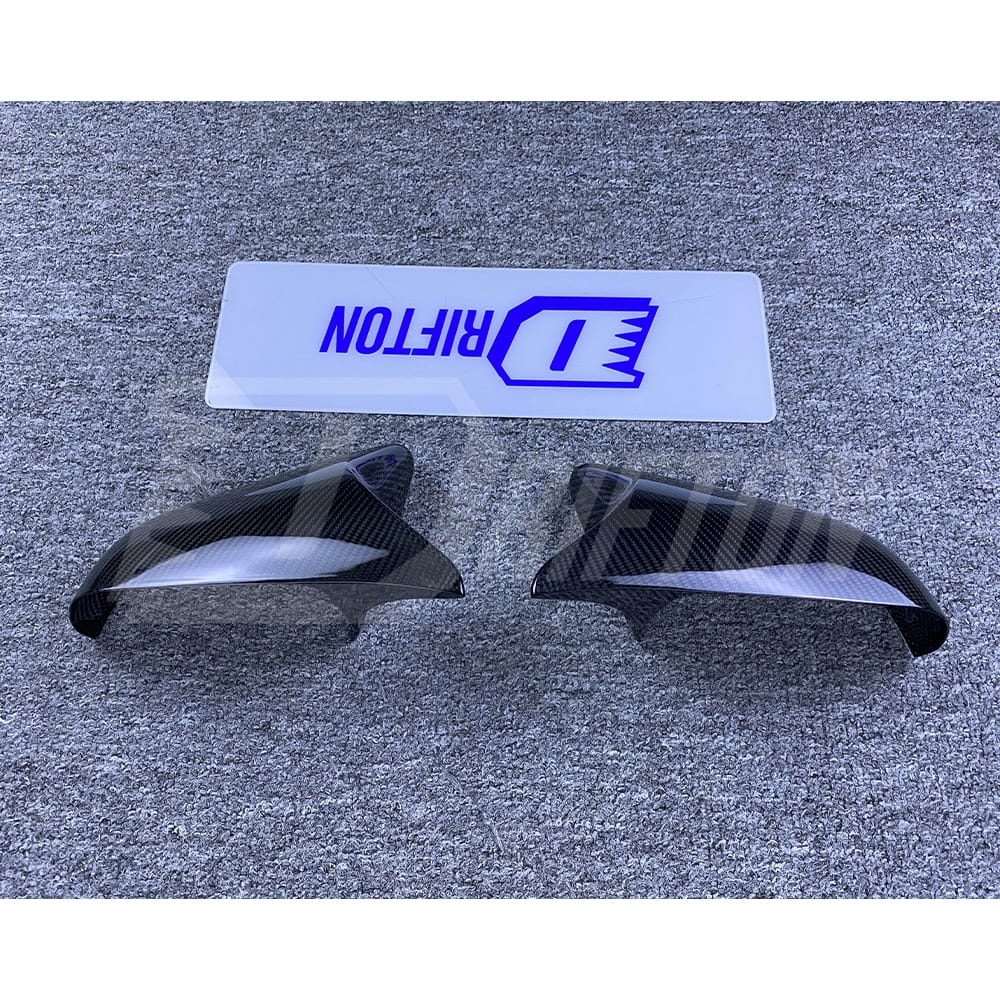 AN Style Carbon Fiber Mirror Cover For Ford Mustang 2015-2017